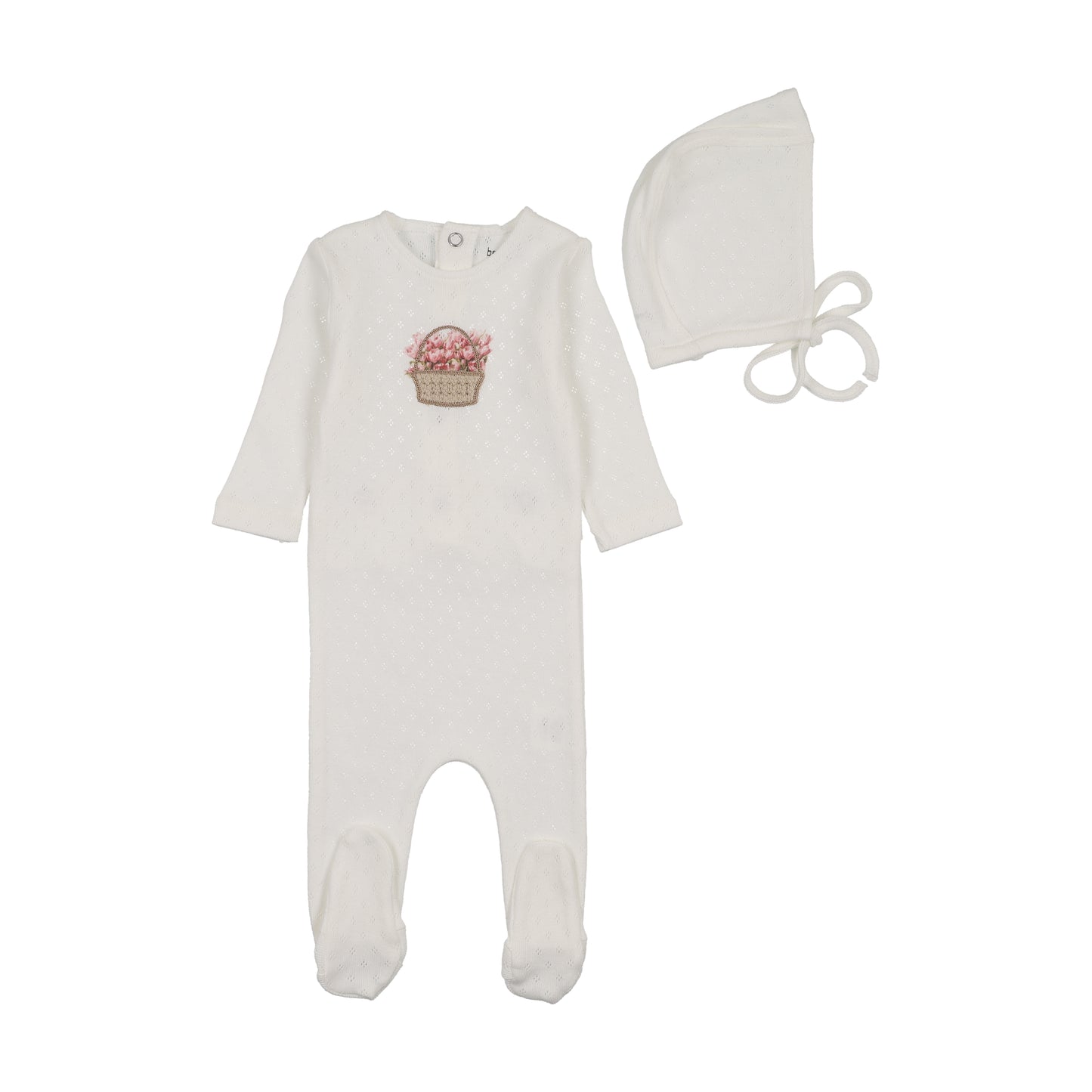 Layette Set Crochet Basket