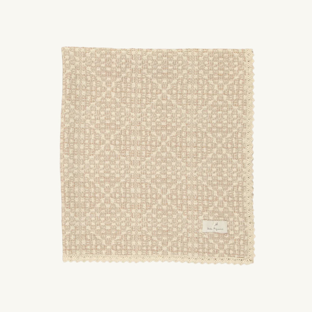 Crochet Blanket Taupe