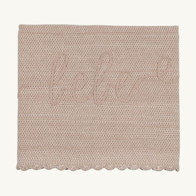 Scalloped Blanket Ribbon Stitching