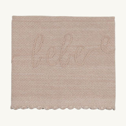 Scalloped Blanket Ribbon Stitching
