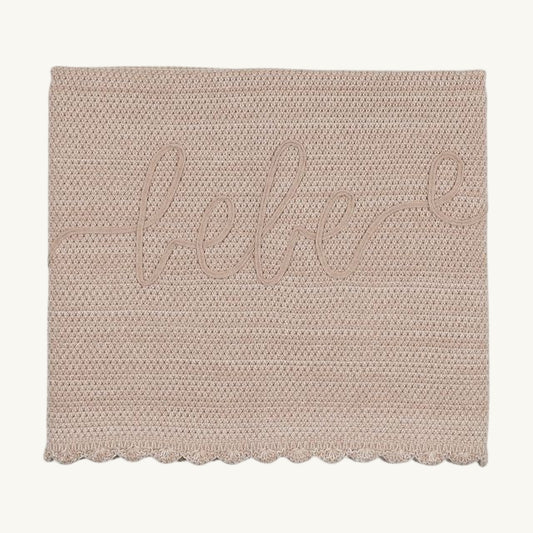 Scalloped Blanket Ribbon Stitching
