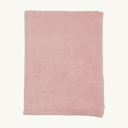 Cute As A Button-Satin Pink Blanket