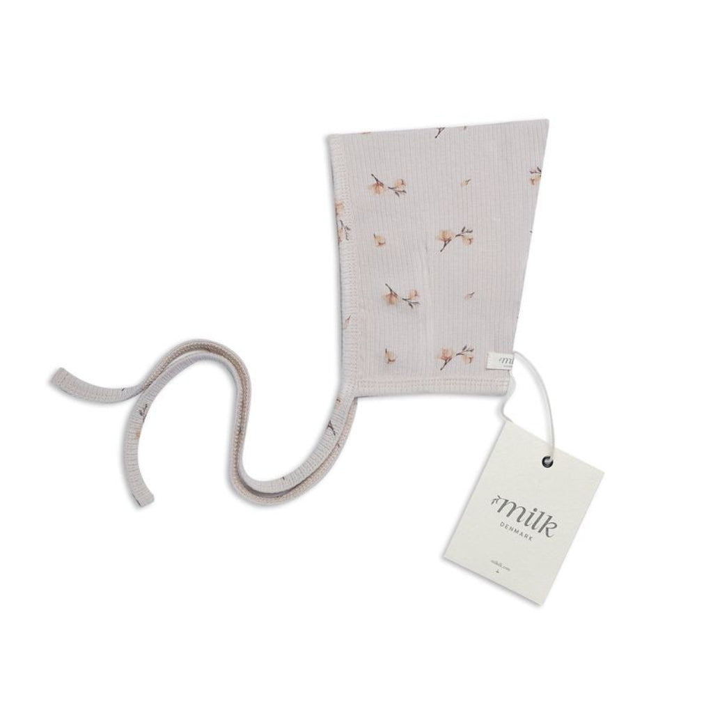 Ribbed Set and Hat Blossom Oat
