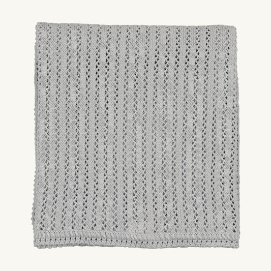 Dainty Sweater Blanket-London Fog
