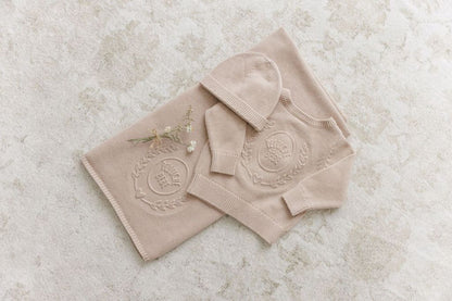 Embossed Knit Blanket