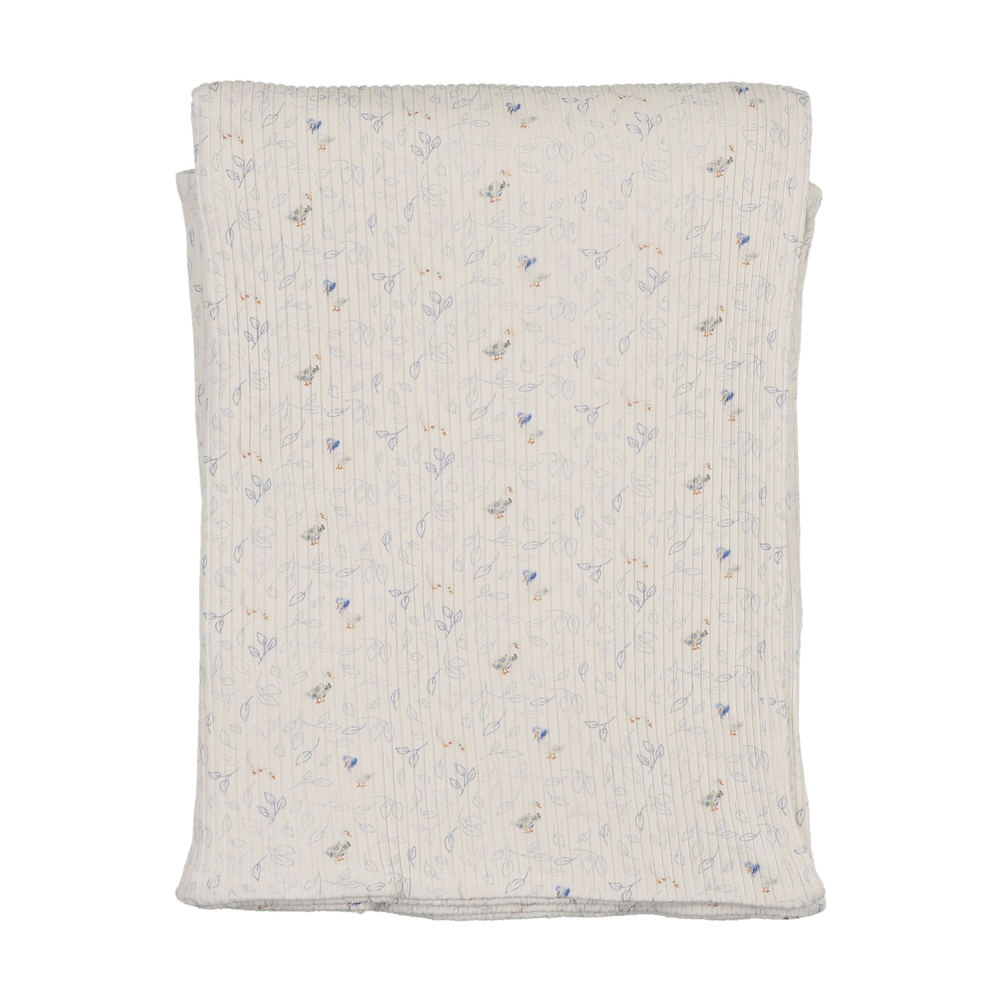 Layette Set Geese in Leaves Wide Ribbed