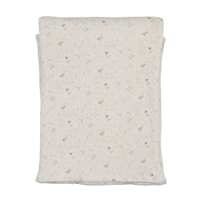 Layette Set Geese in Leaves Wide Ribbed