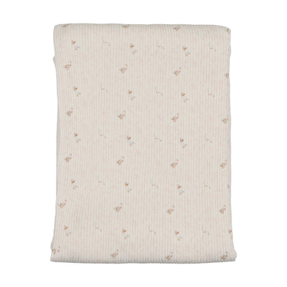 Layette Set Geese in Leaves Wide Ribbed