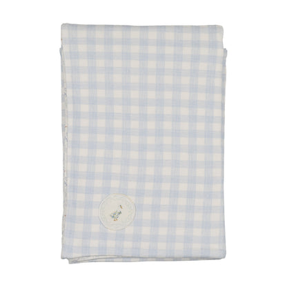 Layette Set Goose on Plaid