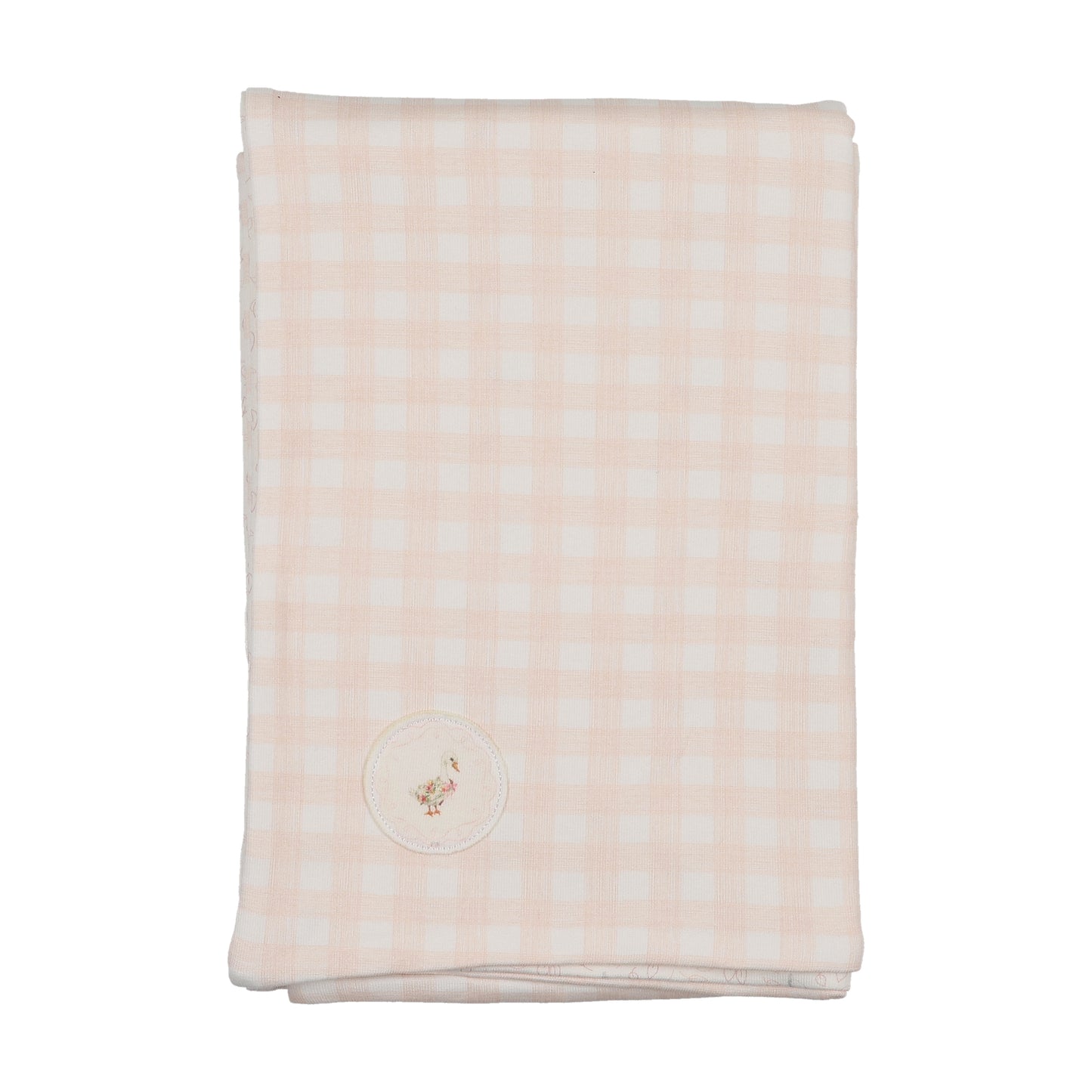 Layette Set Goose on Plaid