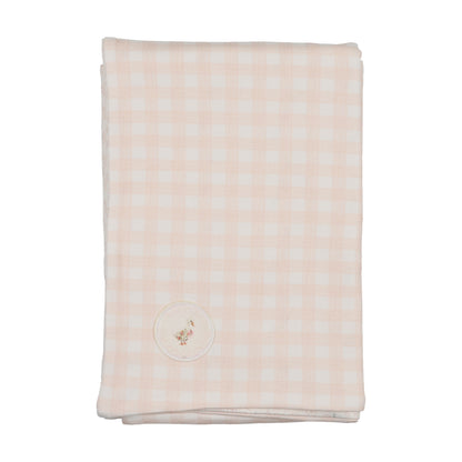 Layette Set Goose on Plaid