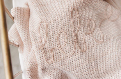 Scalloped Blanket Ribbon Stitching