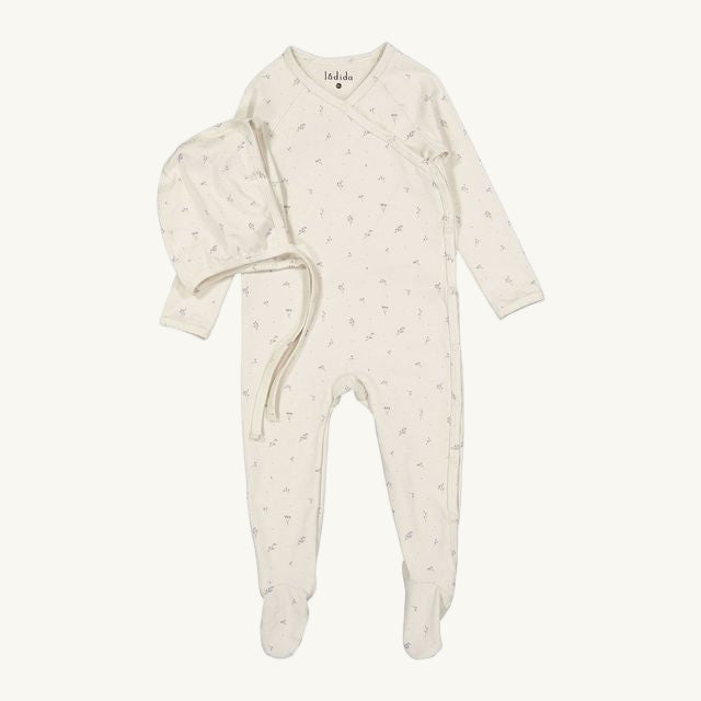 Blue Tiny Bud Footie and Hat