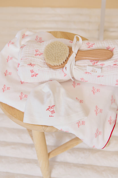 Flying Feathers Pattern Swaddle