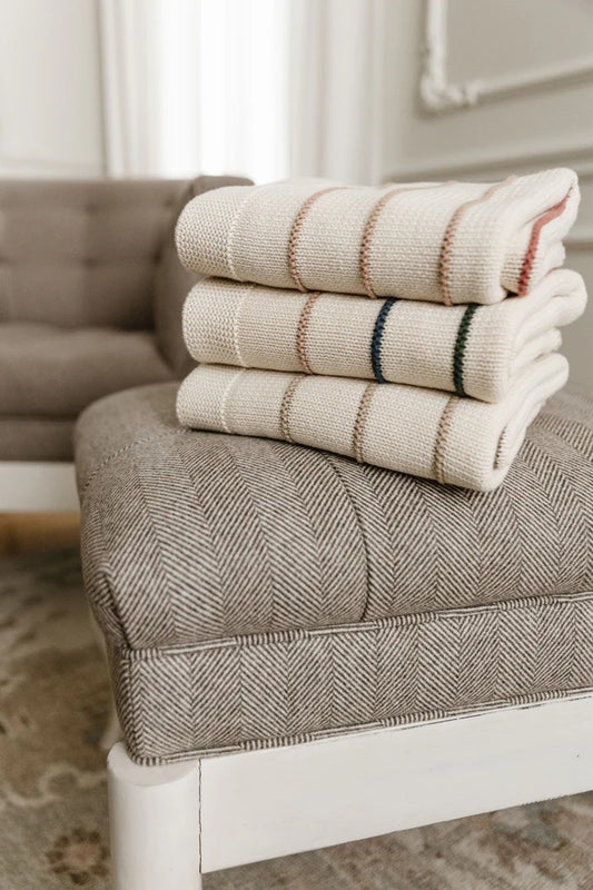 Bande Blanket Linen