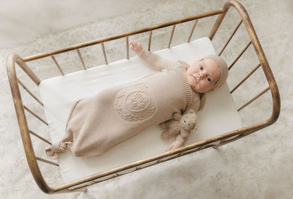 Bebe Embossed Cocoon with Bonnet