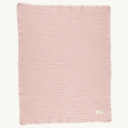 Lumi Blanket Chenille Dusty Rose