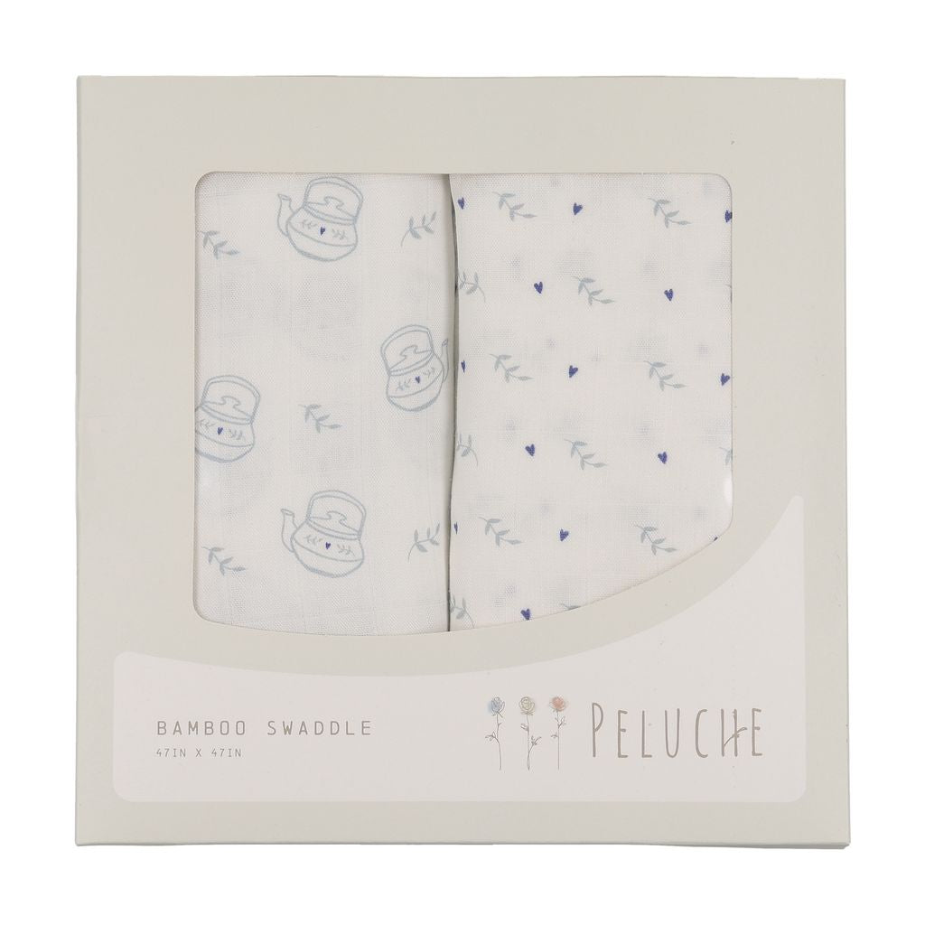 Swaddle Teakettle Blue 2 Pack