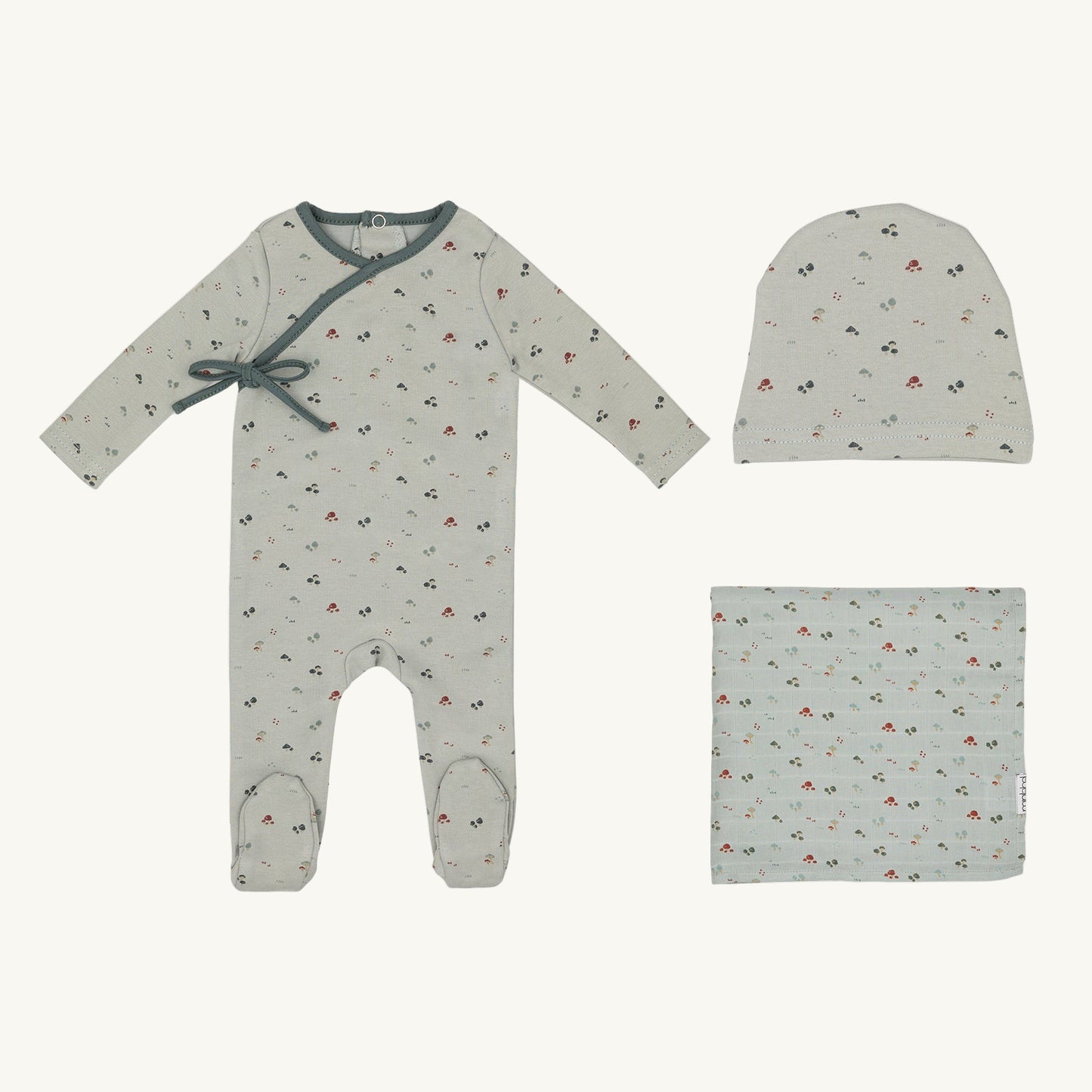 Boys Printed Layette Set