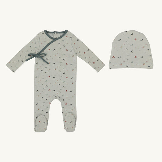 Boys Printed Footie Set