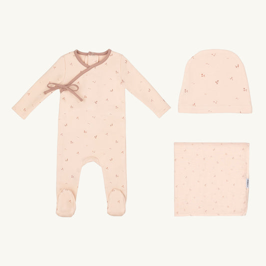 Girls Printed Layette Set