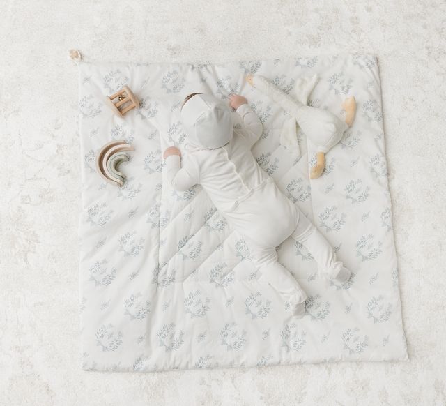 Botanical Wrap Playmat-Blue