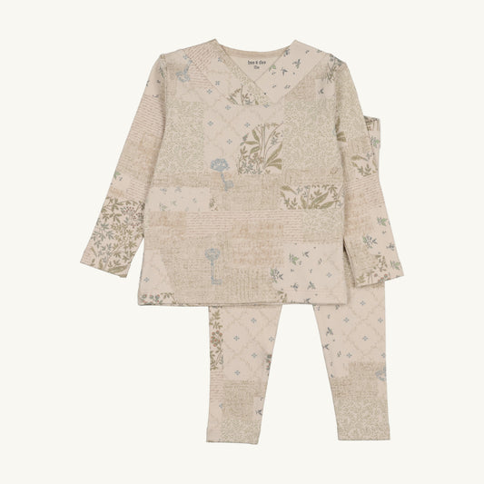 Organic Paper Print Loungewear-Boys Print