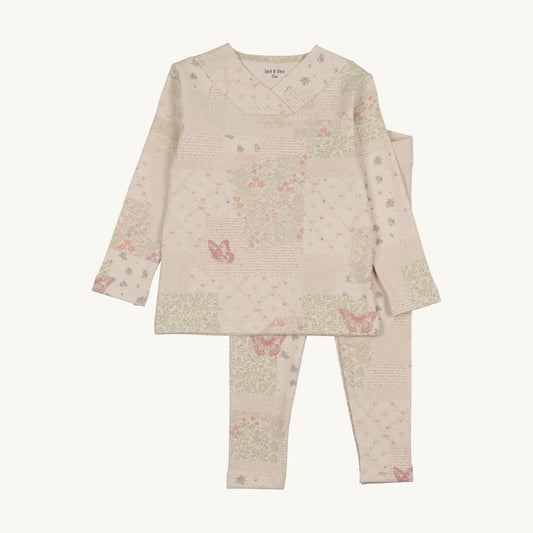Organic Paper Print Loungewear-Girls Print