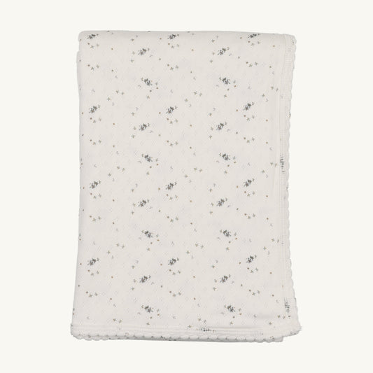 Pretty Petals-Ivory Boys Blanket