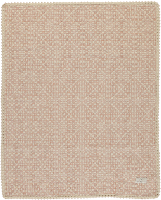 Crochet Blanket Faded Rose