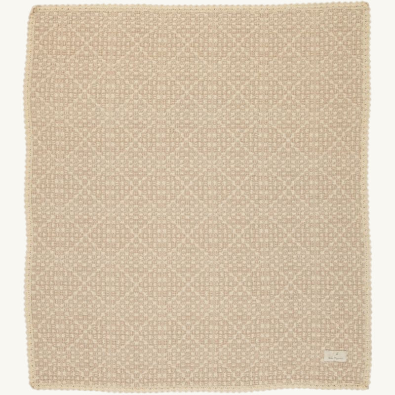 Crochet Blanket Taupe