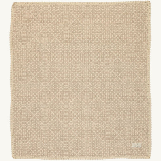 Crochet Blanket Taupe