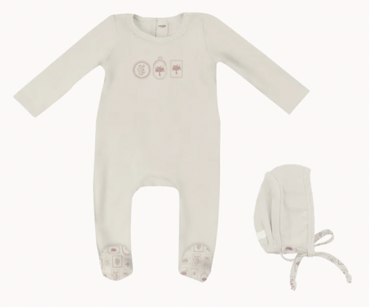 Footie Set Embroidery