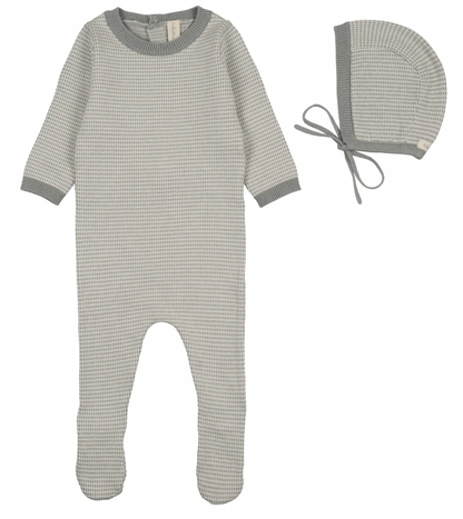 Footie Set Two Tone