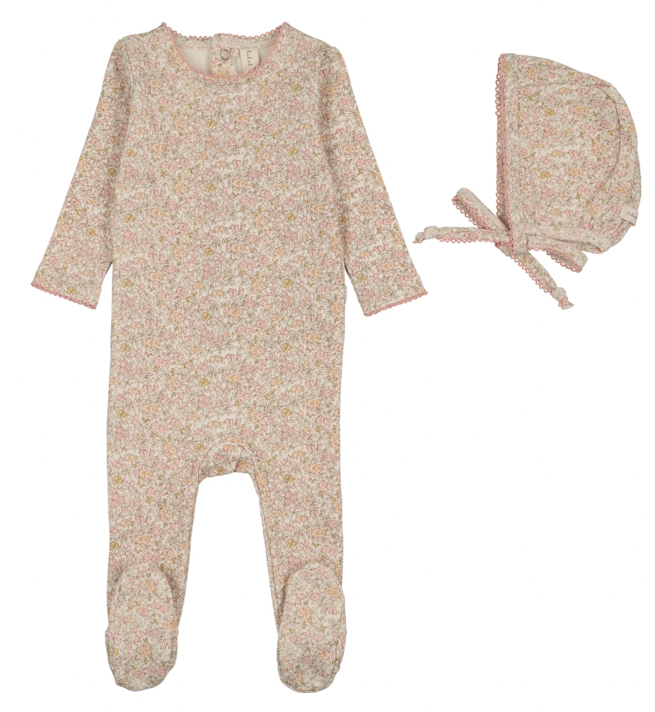 Footie Set Liberty Floral