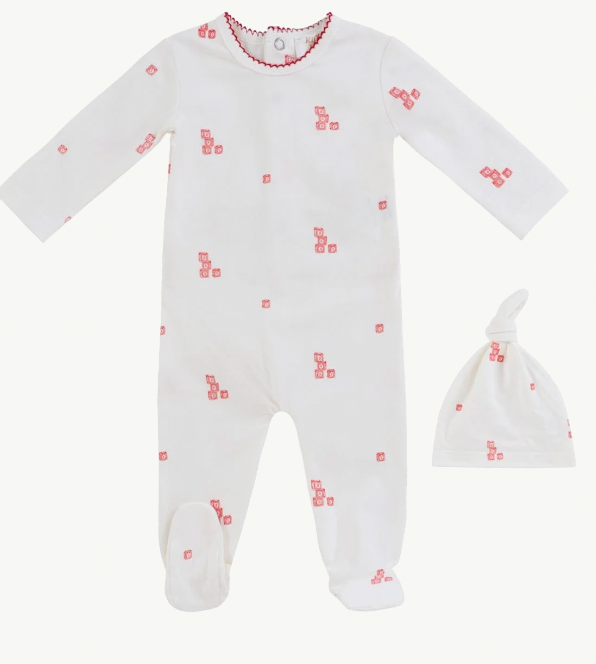 Footie Set Baby Blocks