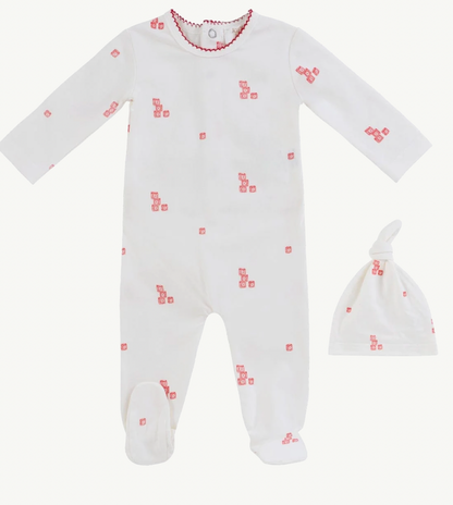 Footie Set Baby Blocks