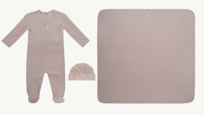 Layette Set Carrera Pinstripe