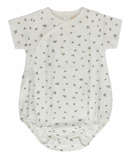 Romper Floral Pointelle