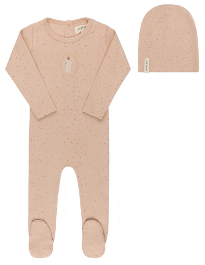 Footie Set Cotton Bunny
