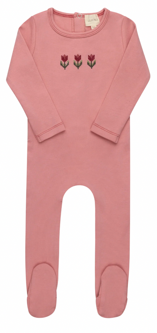 Footie Cotton Crossstich Tulip