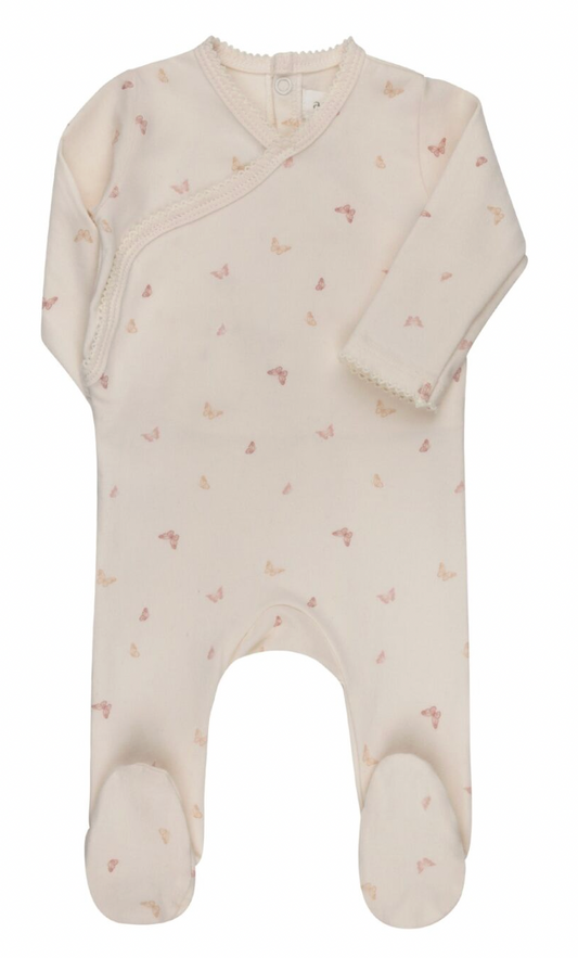 Footie Jersey Cotton Butterfly