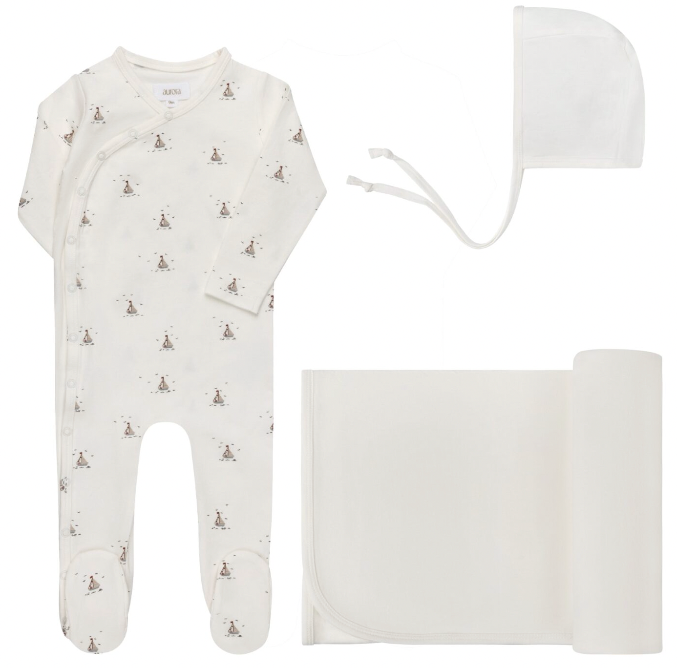 Layette Set Jersey Cotton Nautical