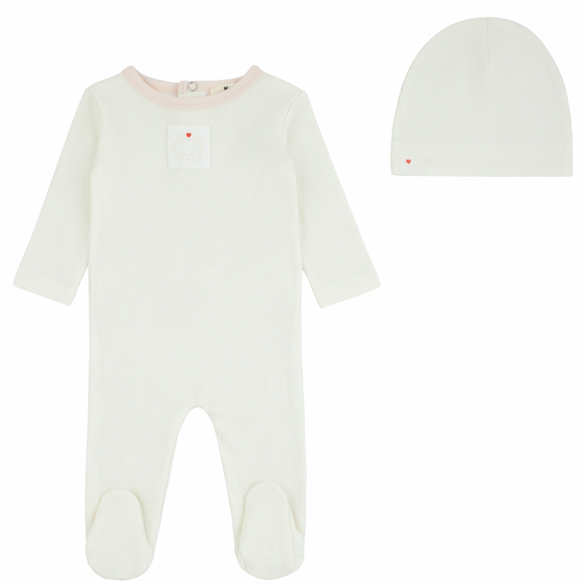 Layette Set Teddy Patch