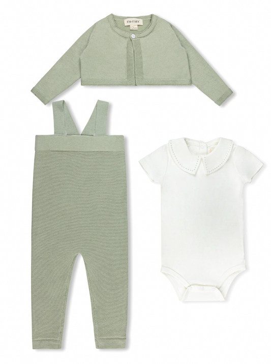Outfit Set Knitted Love 3pc Set