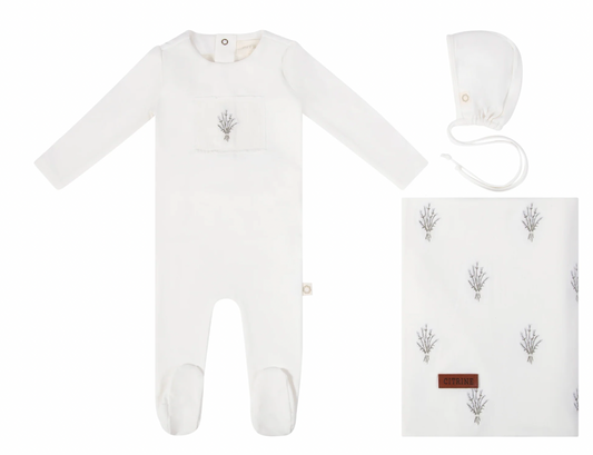 Layette Set Floral Patch