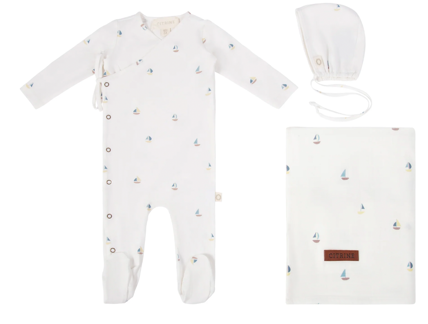 Layette Set Sailboat