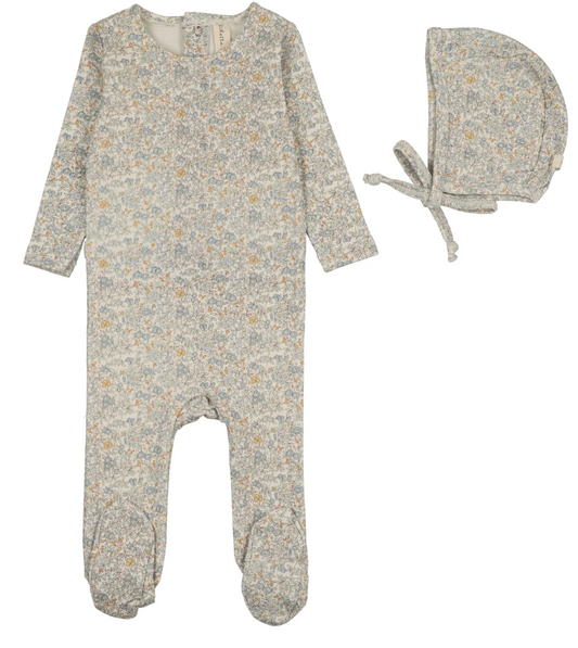 Footie Set Liberty Floral
