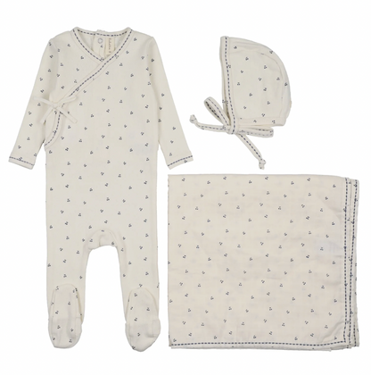 Layette Set Cherry Scallop