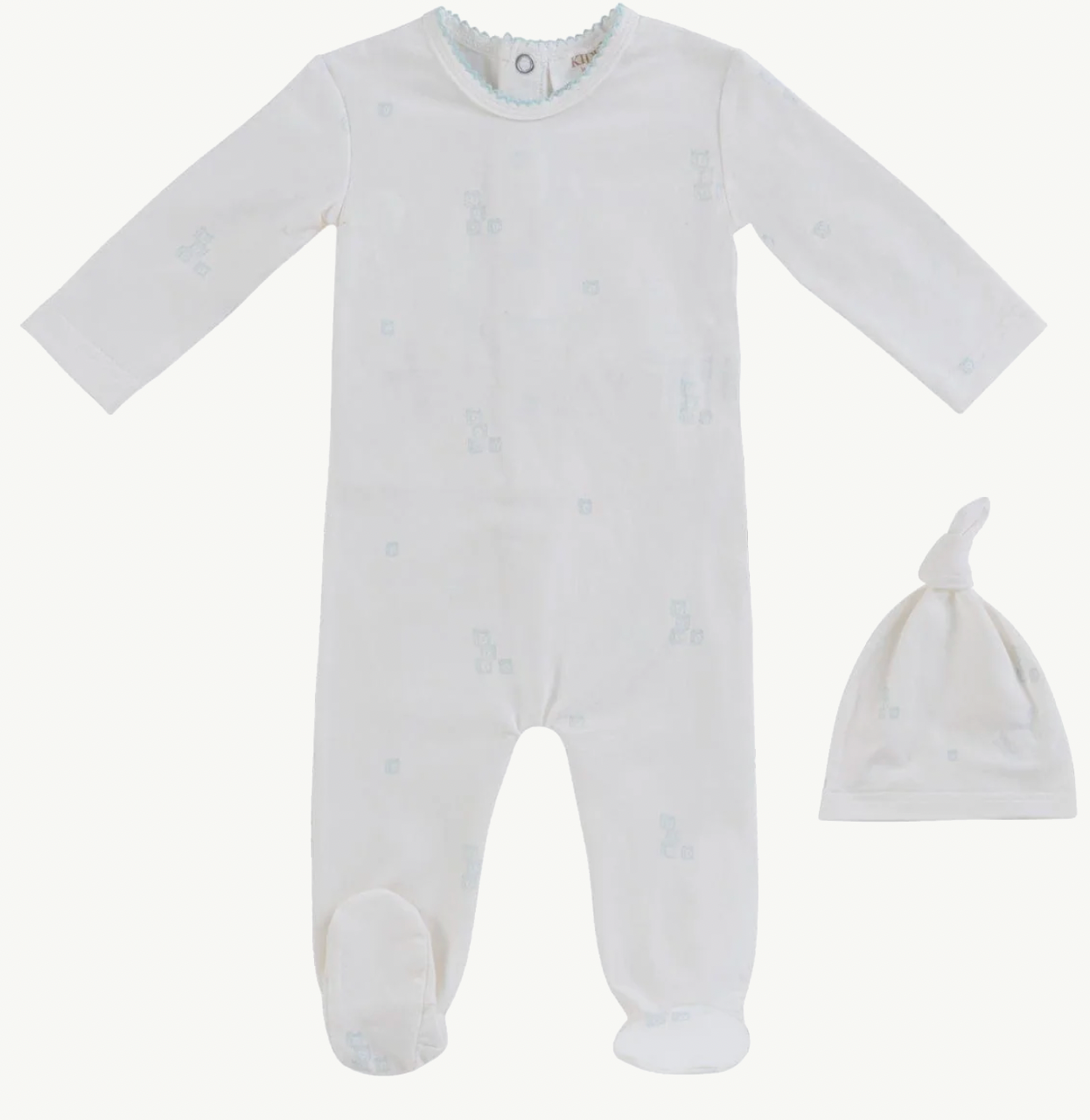 Footie Set Baby Blocks